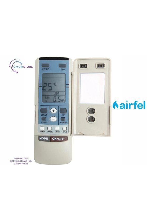 Airfel ACFS 18 Yer Tavan Klima Kumandası
