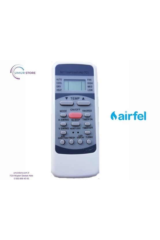 Airfel RG51 13BGEF Klima Kumandası