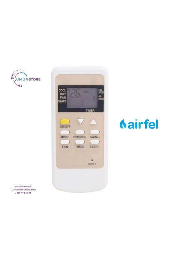 Airfel AP09-3102r2 Mobil Klima Kumandası