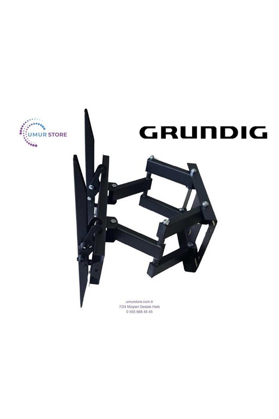 Grundig 55 Uyumlu Hareketli Oynar Led Televizyon Askı Aparatı