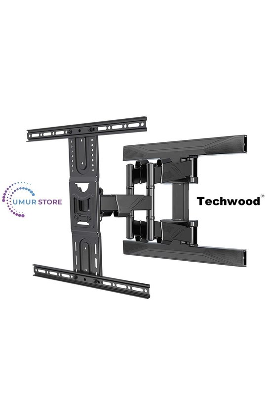 Techwood 50U660EU 50 inç 4K Smart Lcd Led Televizyon Ultra İnce Hareketli Askı Aparatı