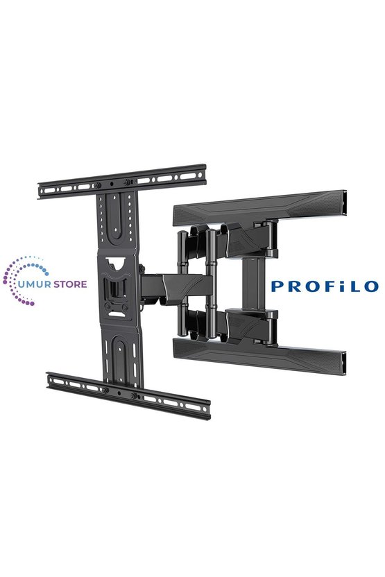 Profilo 75PA725EQG 75 QLED 4K Android Smart Lcd Led Televizyon Ultra İnce Hareketli Askı Aparatı