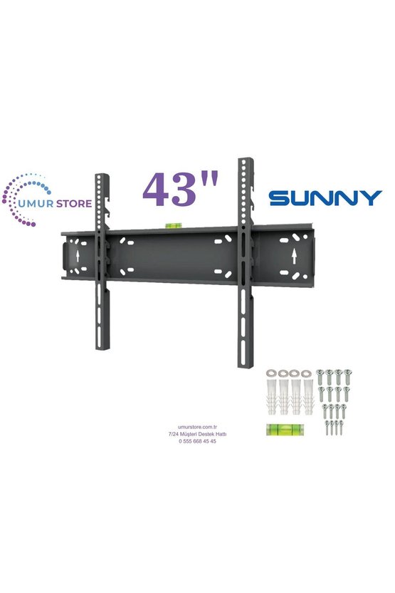 43 Sn43dal540-0276  43- 65 inç Lcd Led Televizyon Sabit Duvar Askı Aparatı