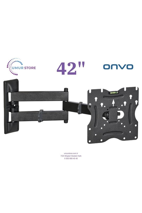Ov42250 42 inç  22- 49 Lcd Led Televizyon Hareketli Duvar Askı Aparatı