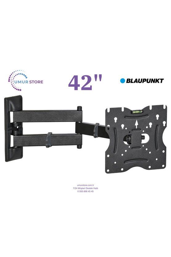 Bl42130 42 inç  22- 49 Lcd Led Televizyon Hareketli Duvar Askı Aparatı