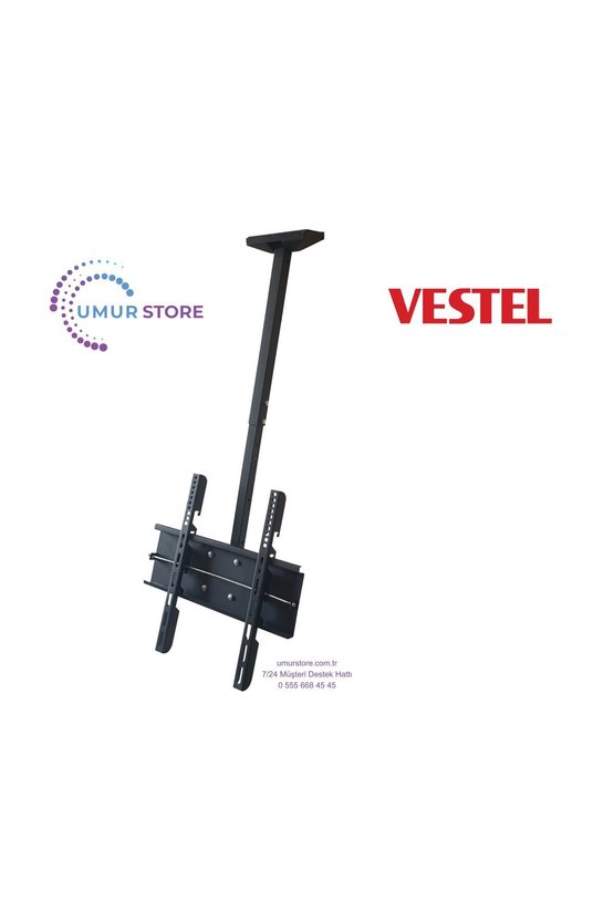 VESTEL 55UV9750 55 139 Ekran 4K Smart Vidaa Lcd Led Tv Kilitli Hareketli Tavan Askı Aparatı