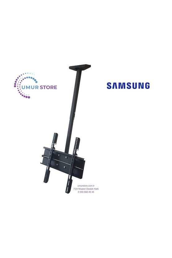 Samsung HG55BU800EU Otel Lcd Led Tv Kilitli Hareketli Tavan Askı Aparatı