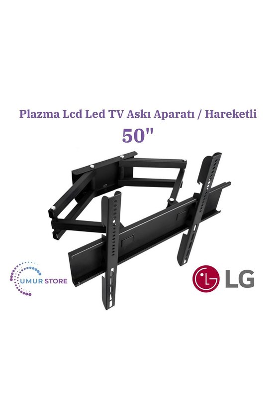 LG 50UT81006LA 4K Smart 50 4K 126127 Ekran Lcd Led TV Hareketli Duvar Askı Aparatı