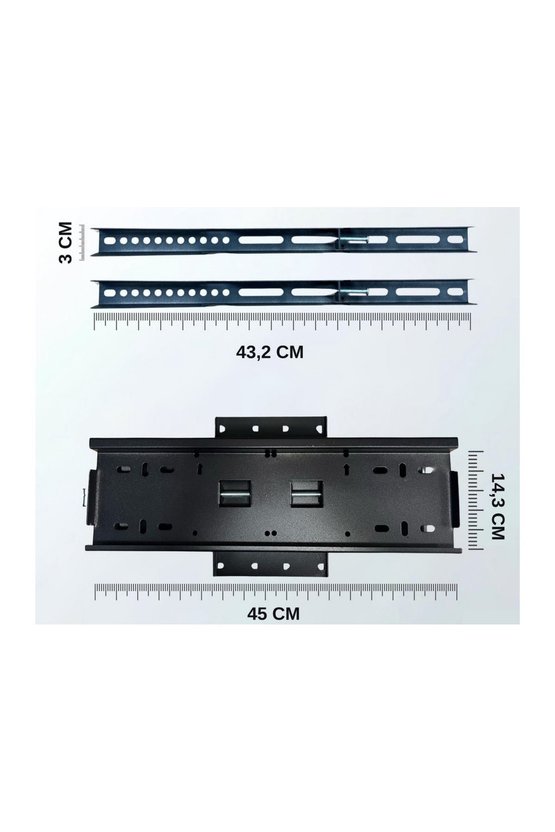 Dahua 49 4K 123124 Ekran Monitör Lcd Led TV Hareketli Duvar Askı Aparatı