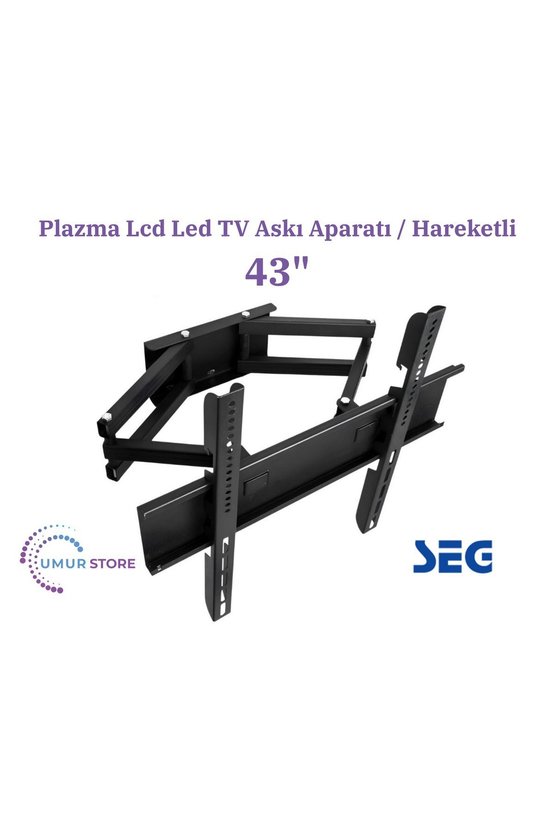 Seg 43SRB900 43inç UHD Tivo Smart 108109 Ekran Lcd Led TV Hareketli Duvar Askı Aparatı