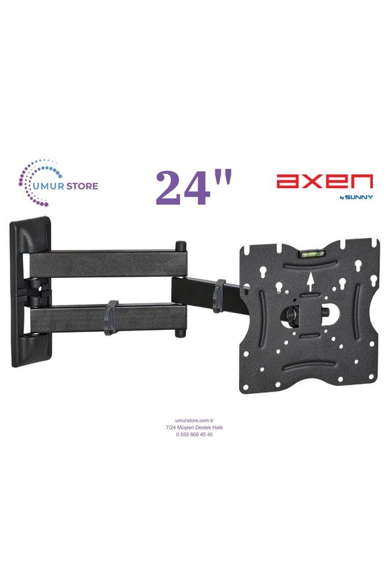 Ax24lede09-b 24 inç  22- 49 Lcd Led Televizyon Hareketli Duvar Askı Aparatı