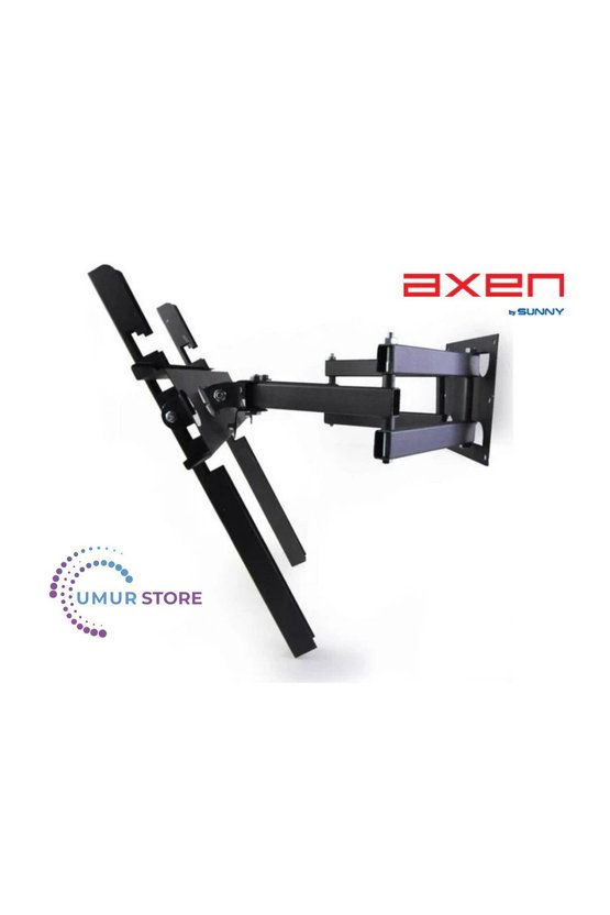 Axen AX55UAL402 55 139 Ekran Uyumlu Lcd Led TV Çift Kollu Hareketli Duvar Askı Aparatı