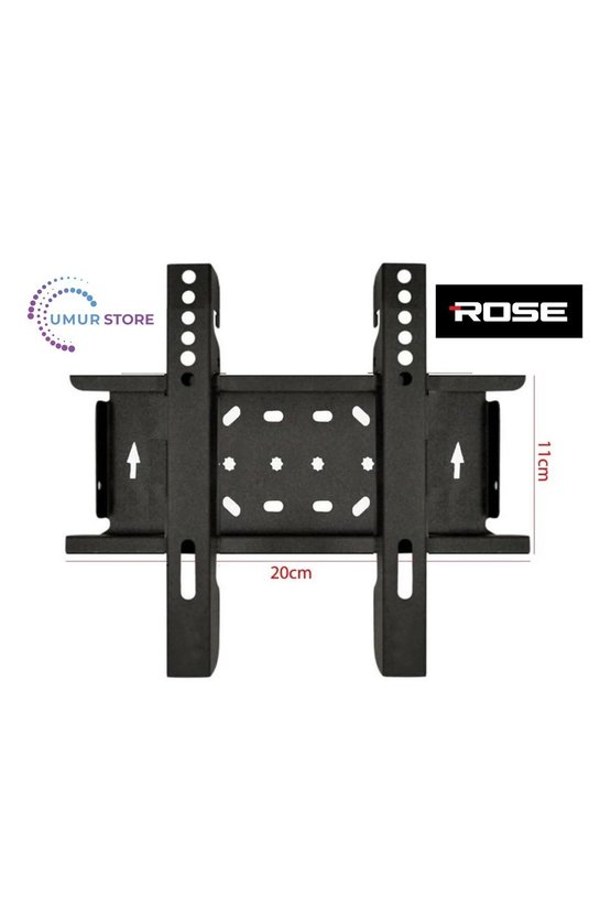 Rose 19 49 Ekran 12V Full HD Karavan Tekne Yat 19- 27 inç Lcd Led TV Sabit Askı Aparatı