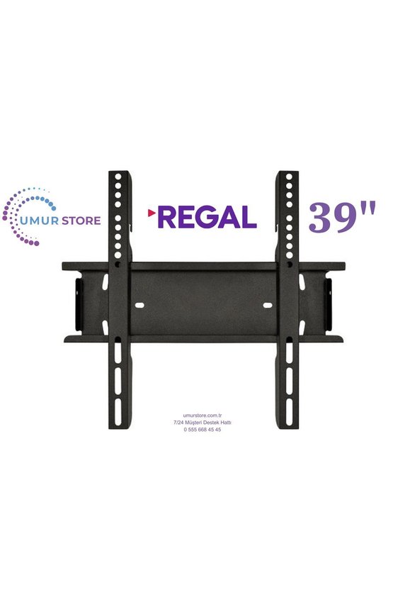 Regal 39r603h 39 Uydu Alıcılı 32, 39, 40 Uyumlu Lcd Led TV Sabit Duvar Askı Aparatı
