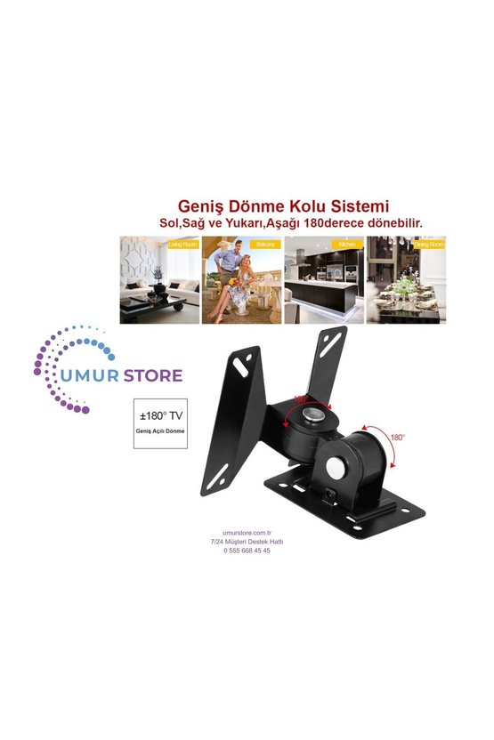24 inç webOS Smart LED TV SN24LEDI262C-S Tv Hareketli Televizyon Duvar Askı Aparatı