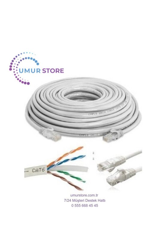 Cat6 Patch Ethernet Internet Kablosu