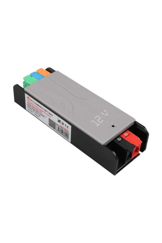 12 Volt 3 Amper 36 Watt Slim Metal Kasa Adaptör Voltaj Göstergeli 128x42x27mm