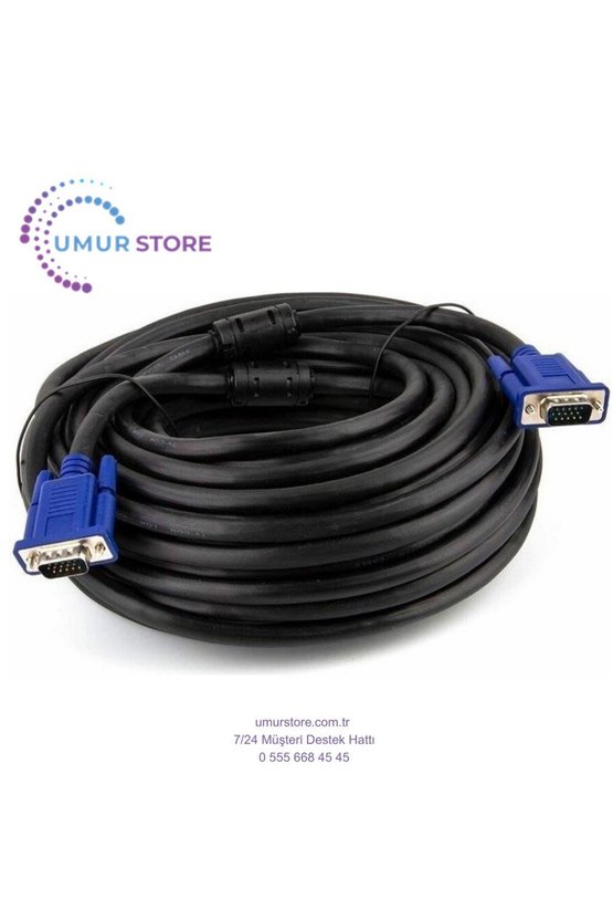 VGA Kablo ,vga Erkek Erkek Kablo 25 M