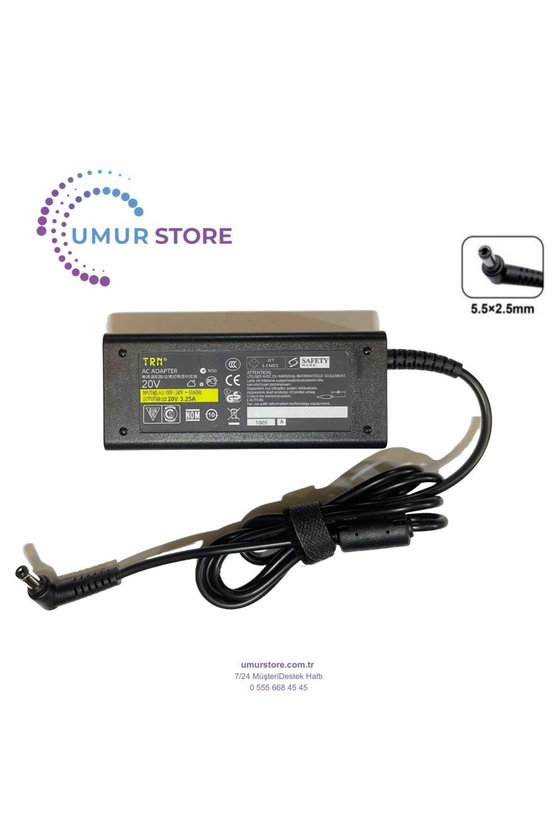 Lenovo 16001929. 36001943 5.5x Adaptörü