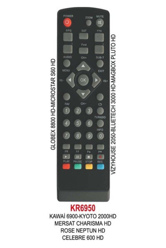 8800 Hd Uydu Kumandası
