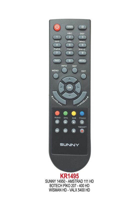 WİSMAN HD UYDU KUMANDASI