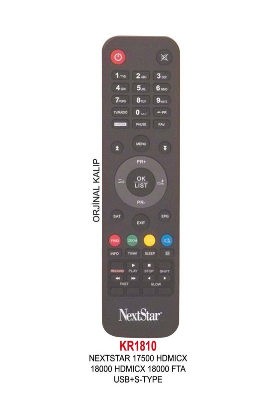 17500 HDMICX-18000 UYDU KUMANDASI