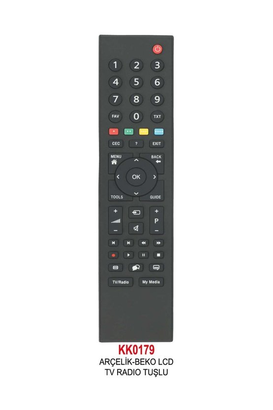 LCD TV RADIO TUŞLU KUMANDA