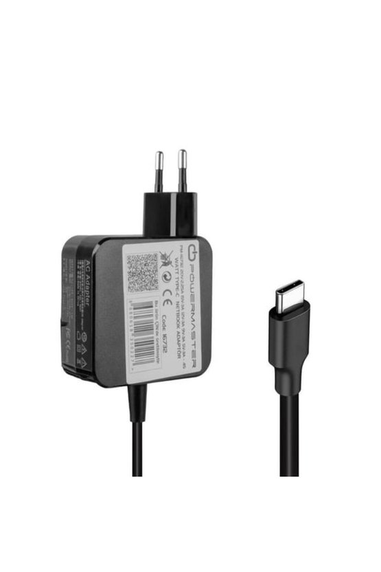5-12-20 Volt Universal 45 Watt Type-C Adaptör