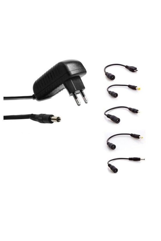 Tablet Pc Adaptörü 12V 2A 5 Uçlu Universal