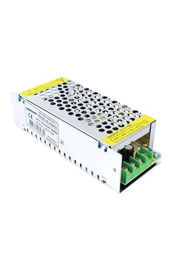 5 Volt 10 Amper Metal Kasa Adaptör