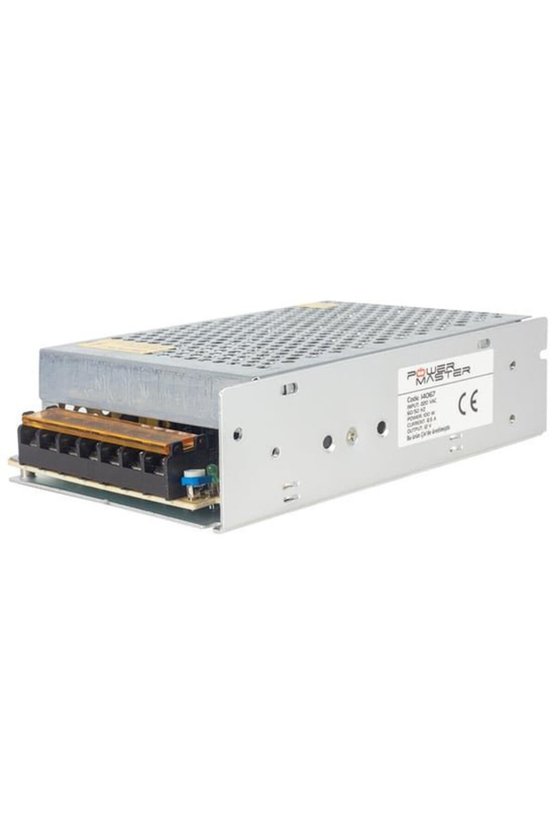 12 Volt - 8.5 Amper - 100 Watt Metal Kasa Adaptör (16*9.7*4)