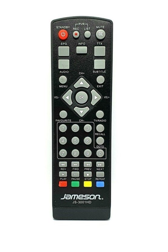 JS-3001 HD Uydu Kumanda Orjinal