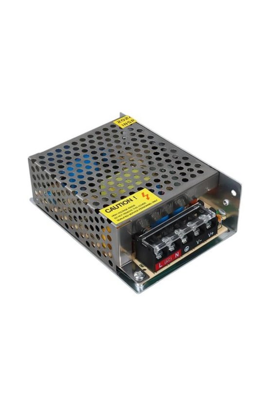 12 Volt - 5 Amper Metal Kasa Adaptör