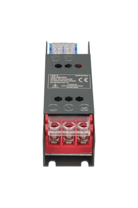 ALN-M1205 12 Volt 5 Amper 50X15x11mm Ultra Slim Metal Kasa Adaptör