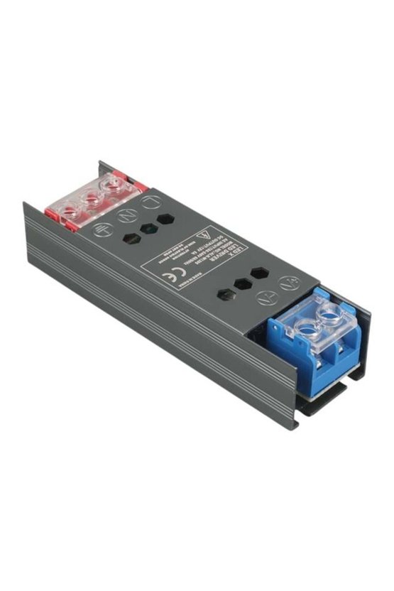 ALN-M1205 12 Volt 5 Amper 50X15x11mm Ultra Slim Metal Kasa Adaptör
