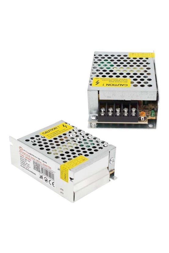 12 Volt - 3.5 Amper - 42 Watt Metal Kasa Adaptör