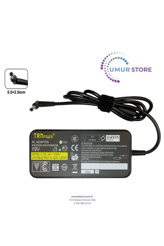 Asus FX550VX Notebook Adaptörü