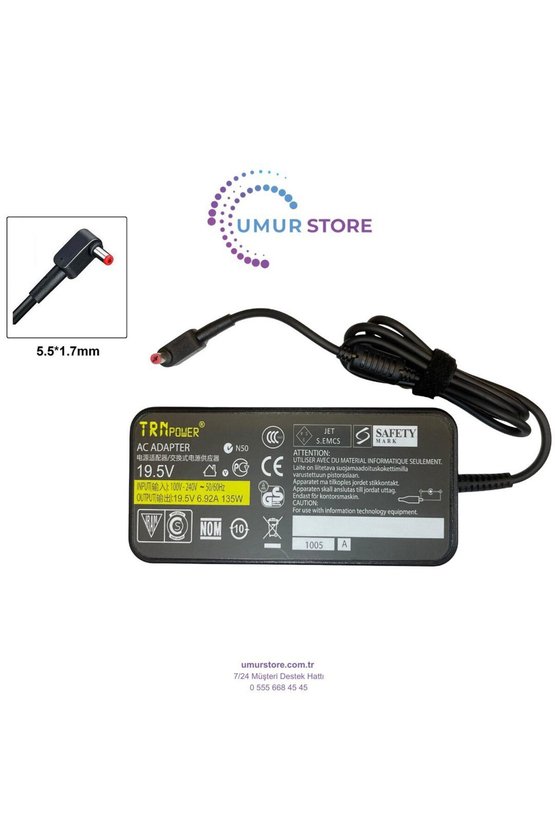 Acer Aspire 7 A715-72G-56J8 Notebook Adaptörü