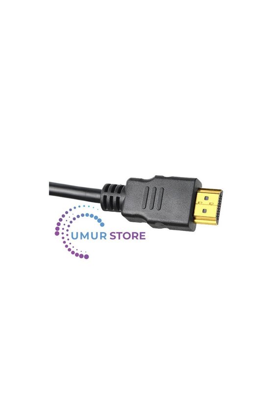 1 Metre 1.4 HDMI Kablo - 2K 60Hz4K 30Hz,10Gbps, Altın Uçlu, Dolby, Ağ Desteği(DK-HD-CV14L100A)