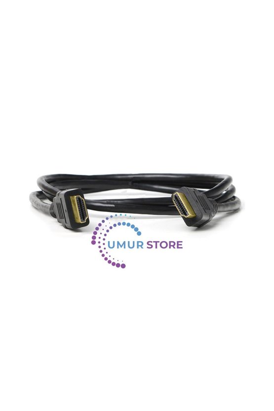 1 Metre 1.4 HDMI Kablo - 2K 60Hz4K 30Hz,10Gbps, Altın Uçlu, Dolby, Ağ Desteği(DK-HD-CV14L100A)