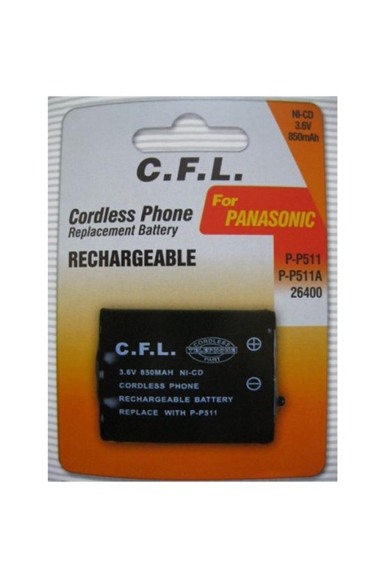 P 511 3,6 600 MAH PİL