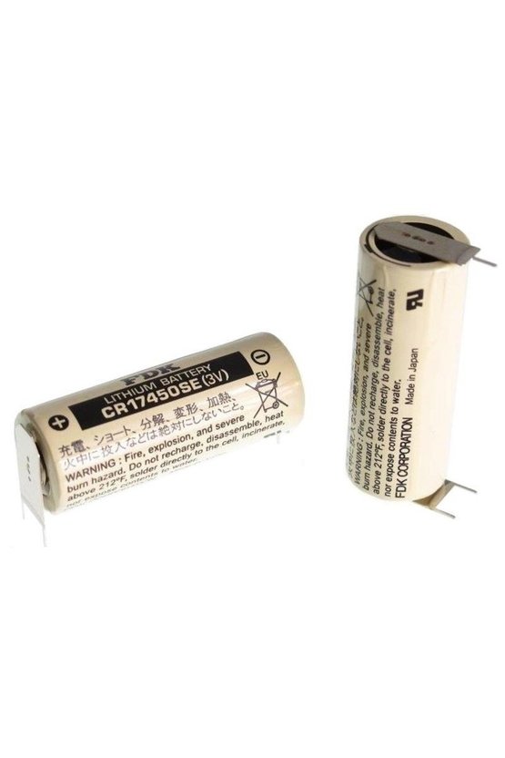  FDK 17450 SE 3 V LITHIUM PUNT. PİL