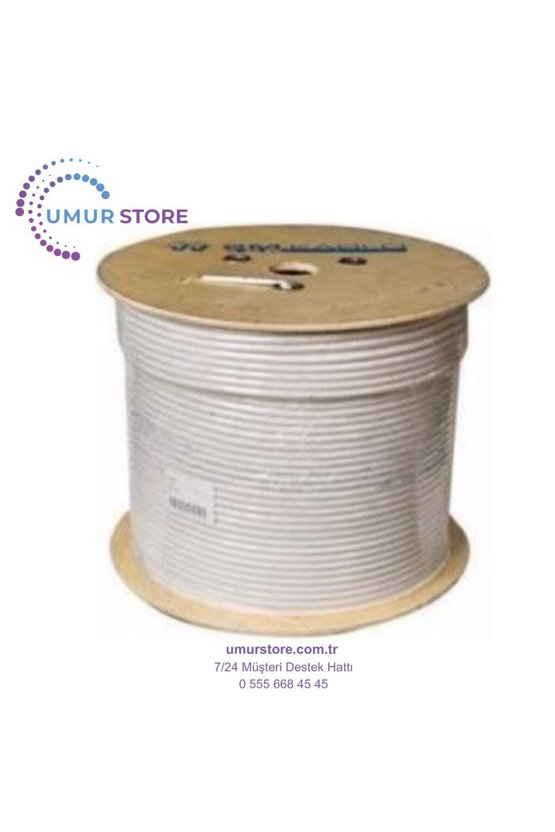 Cat6 Utp Lsoh 350 Mhz 500M 23AWG Kablo %100 Bakır