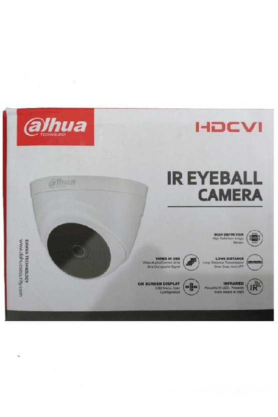 Dome Kamera Hac-t1a21-0280b 2mp 3.6mm 4ın1 Ir Hdcvı