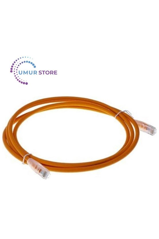 Cat6 Ethernet Kablosu U-Utp 23 Awg 100-1000MBPS 30 Metre