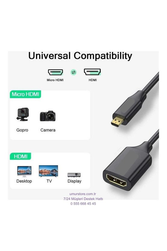 Micro HDMI Kablo