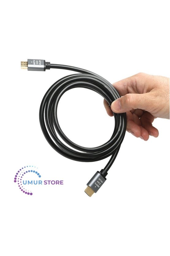 2 Metre 2.0 HDMI Kablo - 4K 60Hz,3D,18Gbps,HDR, HDCP 2.2, Dolby, eARC, Örgü Kablo (DK-HD-CV20L200G)