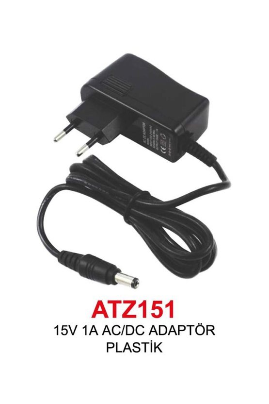 15V 1A ACDC ADAPTÖR PLASTİK