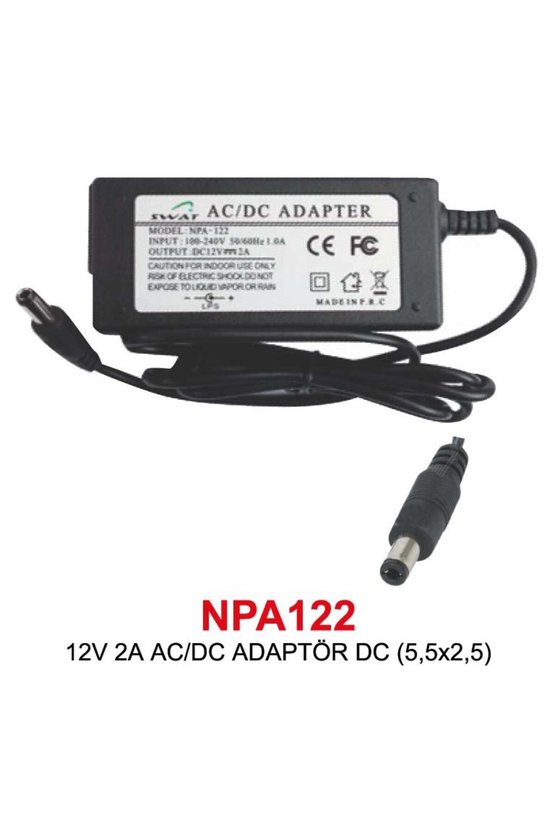 2V 2A ACDC ADAPTÖR DC (5,5x2,5)