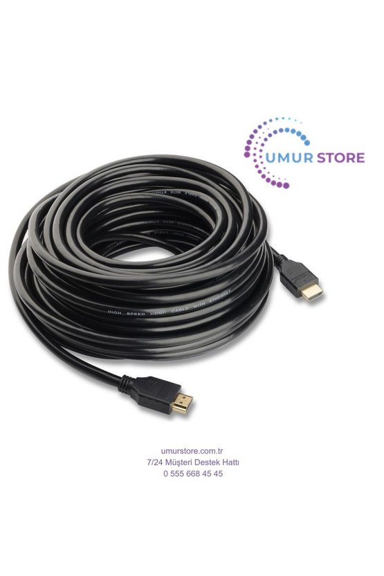HDMI Kablo Tv Ps3 LCD Xbox Projeksiyon Kablosu Full Hd 1080P - 10 mt